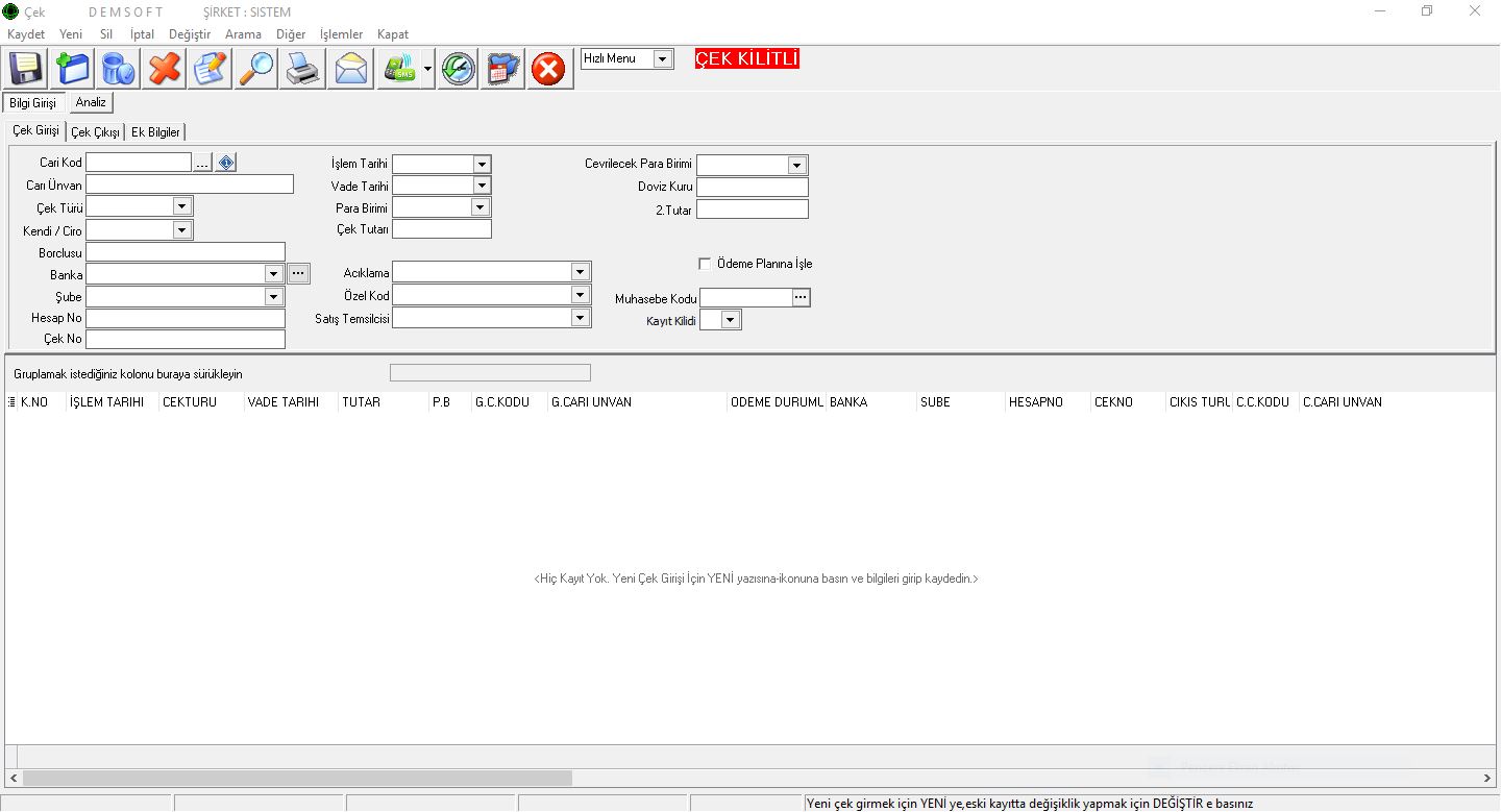 DEM Muhasebe Programı