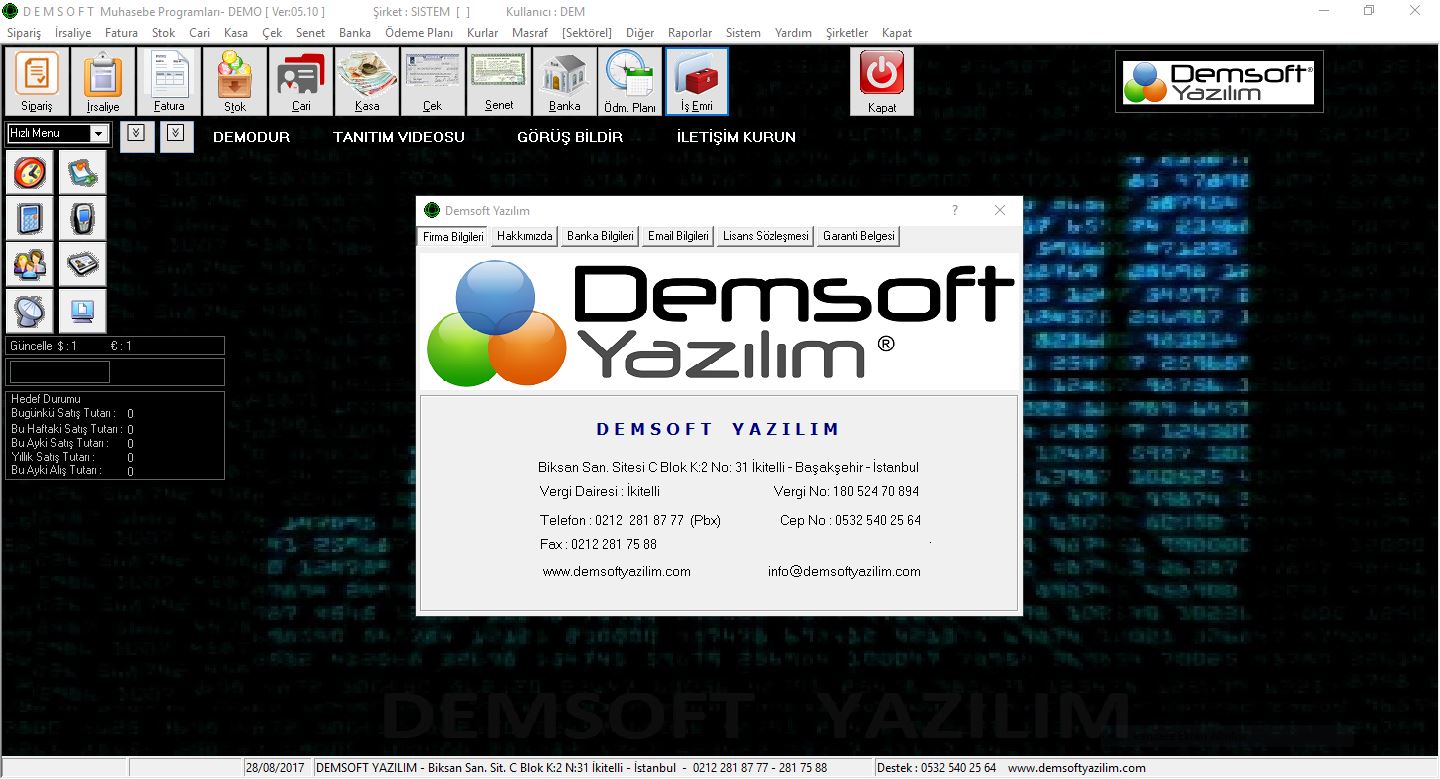 DEM Muhasebe Programı