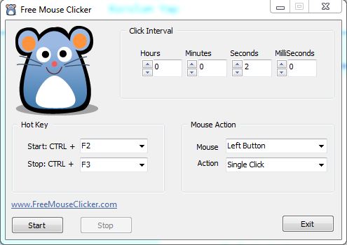 Free Mouse Clicker