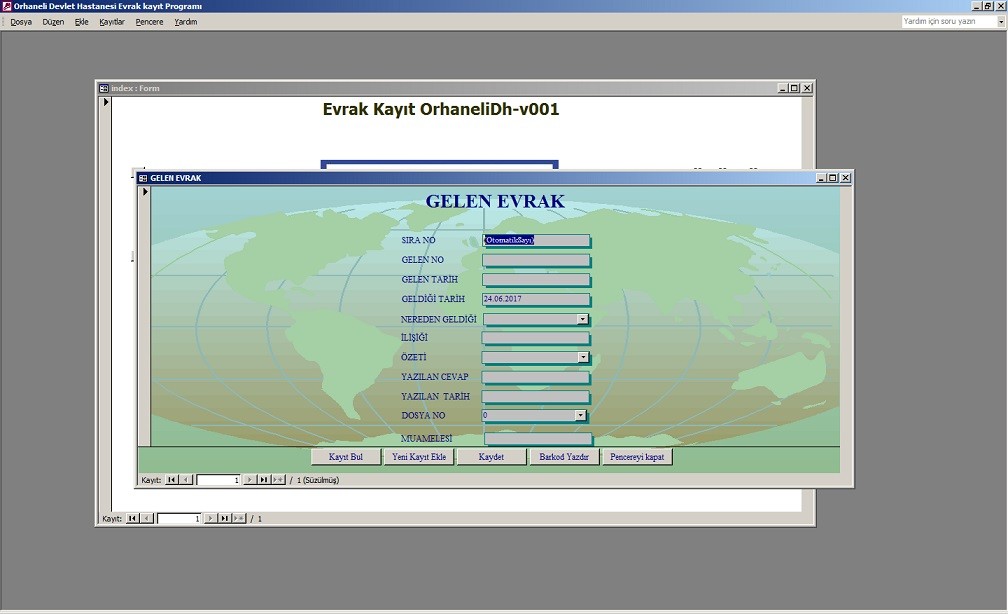 evrak takip programı indir türkçe